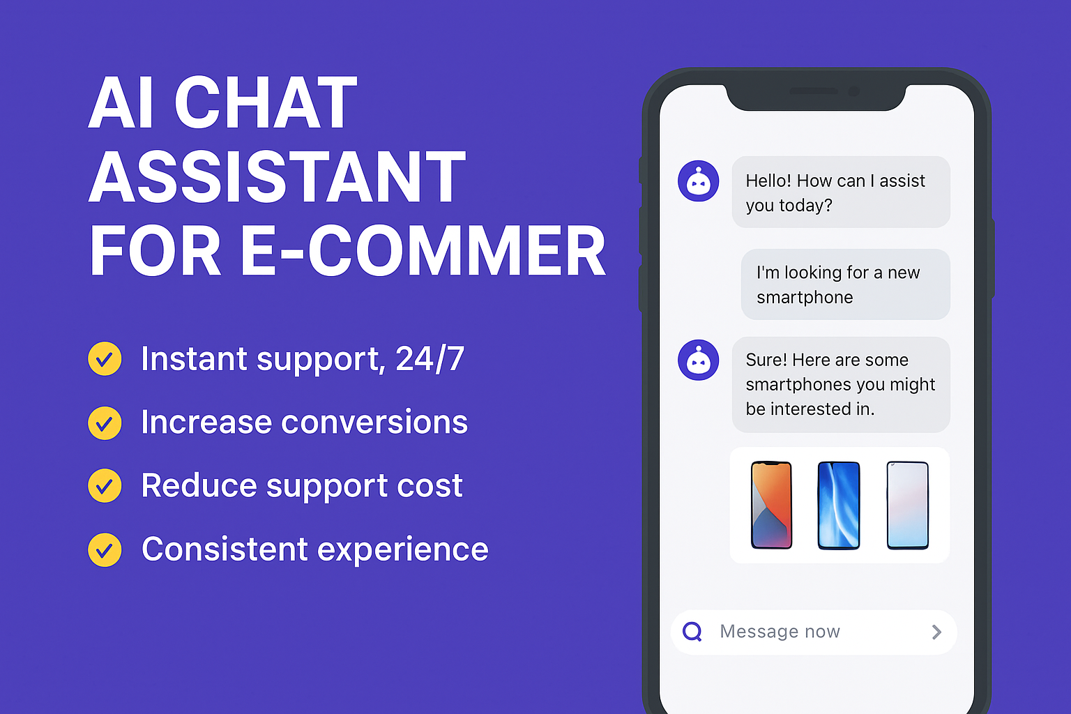 AI Chat Assistant for E-commerce